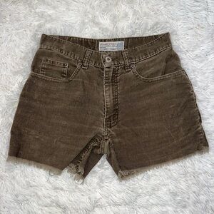American Eagle Outfitters Women's Brown Corduroy Shorts